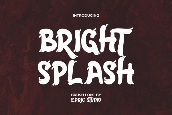 Bright Splash Font: A Vibrant Display Choice