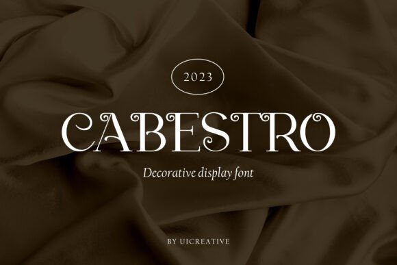 Cabestro Font Review for Elegant Branding