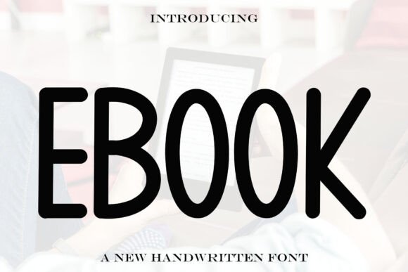 Ebook Font Download: A Modern Handwritten Display Type
