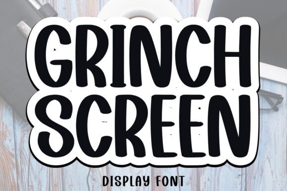 Grinch Screen Typeface for Modern Campaigns