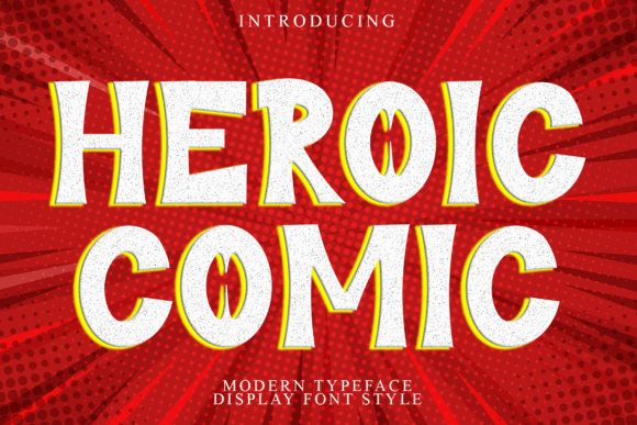 Heroic Comic Font for Bold Web Design