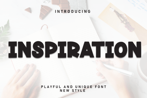 Inspiration Display Font for Bold Creative Projects