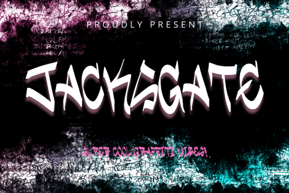 Jacksgate: The Graffiti Display Font for Bold Campaigns