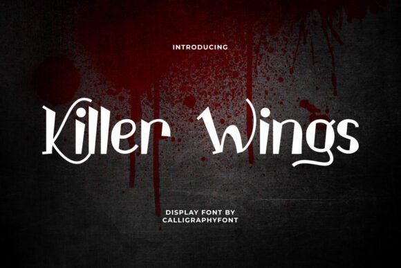 Killer Wings Typeface for Modern Editorial Design