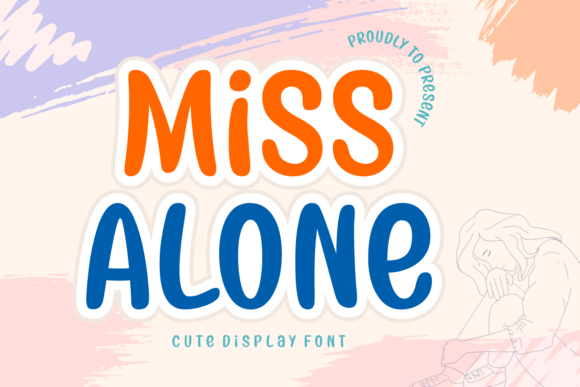 Miss Alone: A Distinct Display Font for Editorial Design