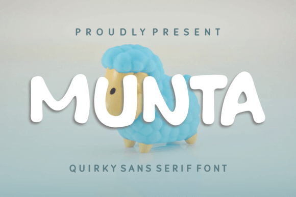 Munta Font: Quirky Sans Serif for Makers