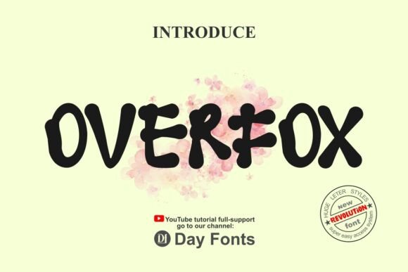 Overfox: The Bold Typeface for Memorable Branding