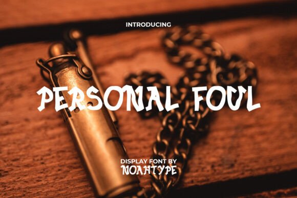Personal Foul Font for Bold Web Design