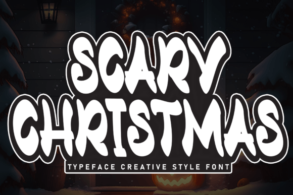 Scary Christmas Font for Modern Web Design