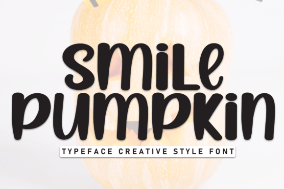 Smile Pumpkin Font for Bold Branding
