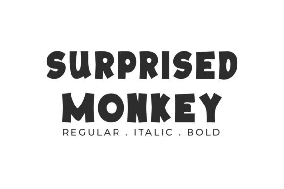 Surprised Monkey Font for Bold Campaigns