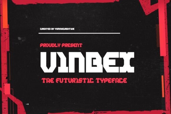Vinbex Typeface for Modern Web Design
