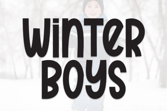Winter Boys: A Charming Handwritten Display Font