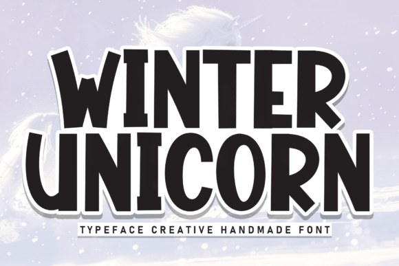 Winter Unicron Font for Bold Handmade Designs
